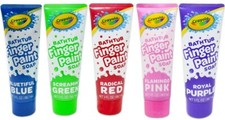Crayola Bathtub Finger Paint Variety Pack, 5 Tubes  Surprise Gift