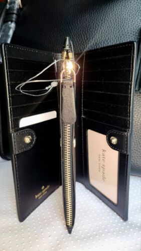 KATE⚘️SPADE New York NY Orchard Street Maya Leather Bag & Wallet Set 💯Authentic - Picture 17 of 17