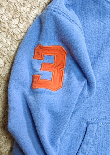 Vintage Polo Ralph Lauren - Big Pony #3 Hoodie Sweatshirt w/pockets - Boys 4/4T - Picture 6 of 14