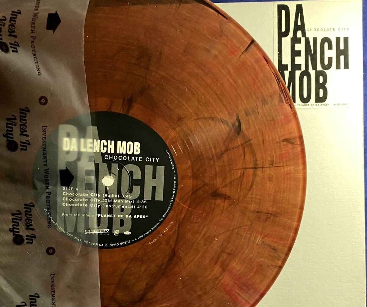 Da Lench Mob Chocolate City COLOR SWIRL vinyl NM Rare Ice Cube