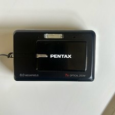 PENTAX Optio Z10 8.0MP Compact Camera Black NOT TESTED Charger  Battery