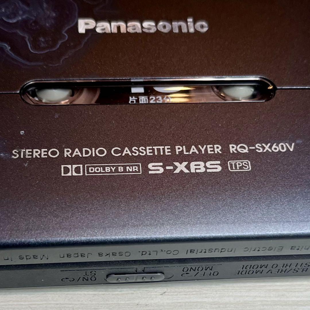Cassette Player Sx60v 極美品DE可動品】Panasonic カセットプレーヤー