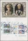 NEW ZEALAND BENHAM SILK FDC 1986 HEALTH MINI SHEET (ID:06/D43687)