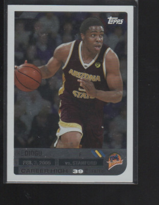 IKE DIOGU 2005-06 TOPPS BIG GAME ROOKIE CAARD #122   /529