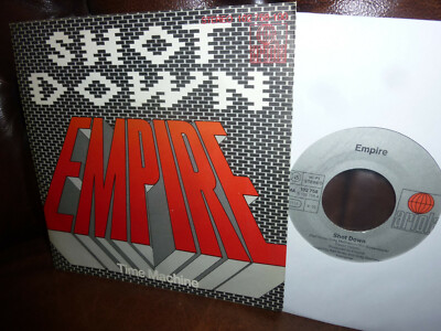 Empire, Shot Down, Time Machine, Rock, German Ariola 102758 Single, 7'' 1981 RARE