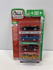 2022 Auto World DELUXE 4 PACK Mustang,Cougar,El Camino,Firebird Target Exclusive