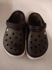 Crocs Crocband Clog Black Shoes New US Women 10 / FITS US Men 8 NEW