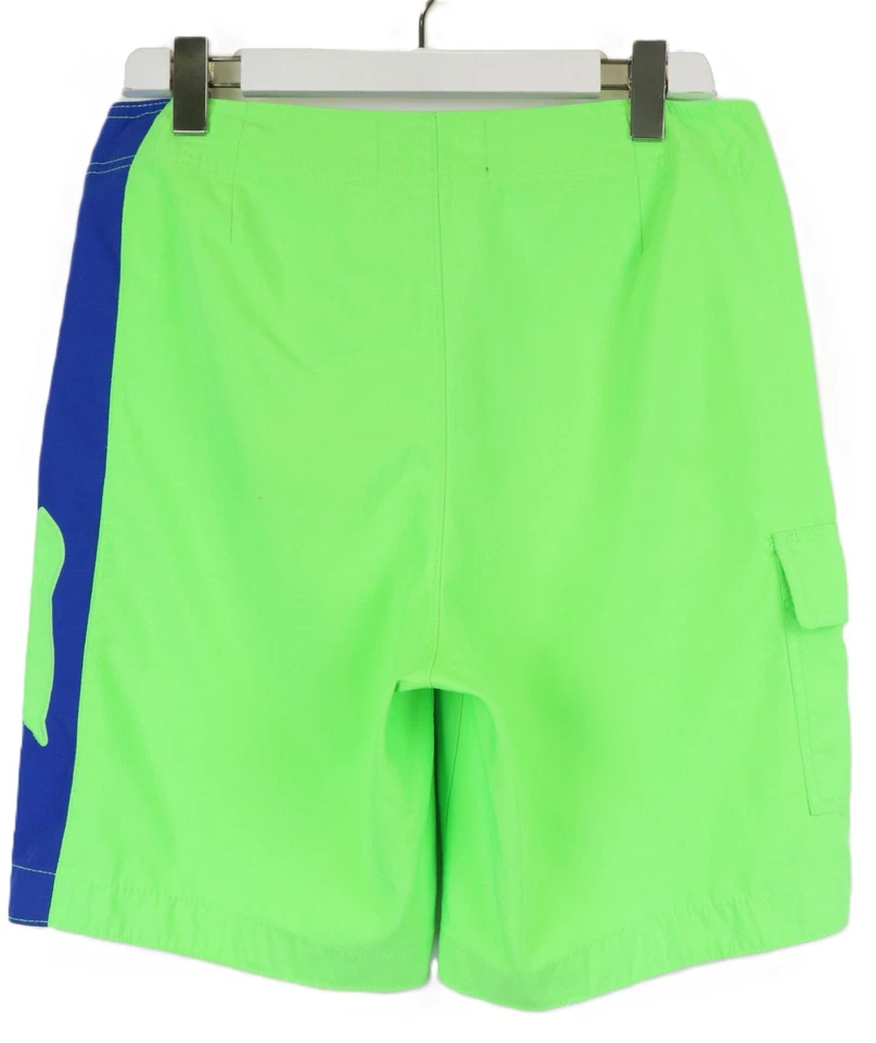 Hollister Swim Trunks Men's M Elastic Band Drawstring Green Tenue De Plague - Image 2 of 4