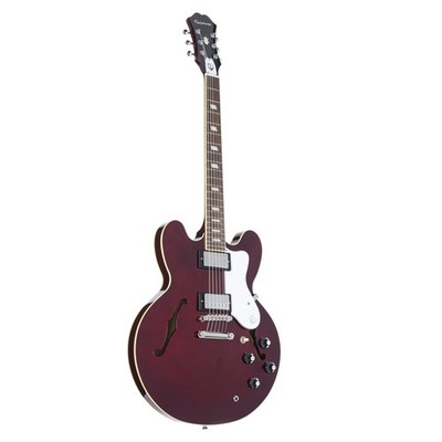 Epiphone Noel Gallagher Riviera Dark Wine Red - Halbakustik Gitarre