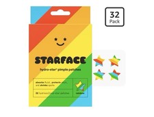 Starface Hydrocolloid Hydro-Star Rainbow Pimple Patches 32 Pack