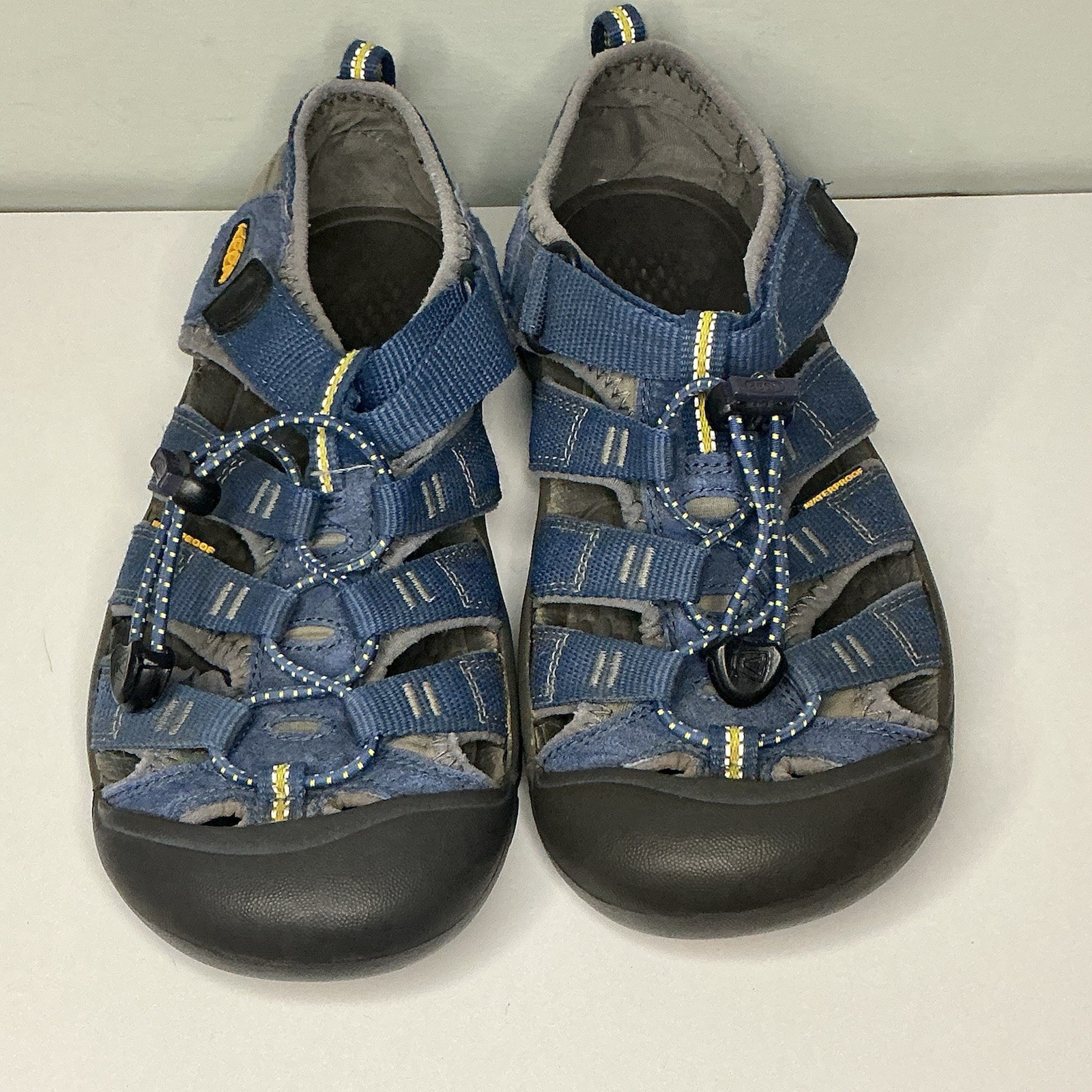 Sandali KEEN grandi bambini giovani taglia 4 blu nero escursionismo Newport H2 protezione punta