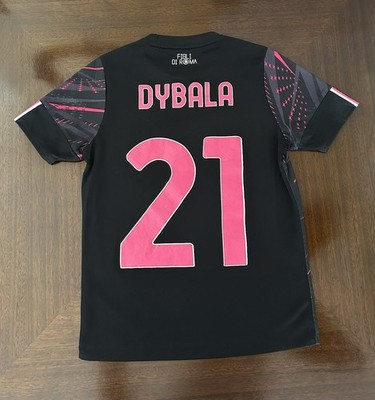 New Balance AS Roma Elite Third Youth Jersey Dybala 2022/23 Black