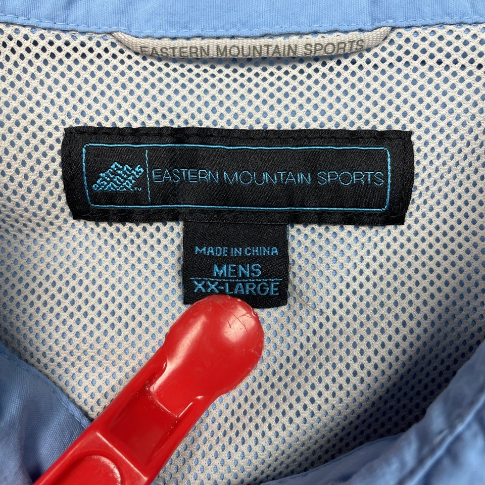 Camisa de pesca Eastern Mountain Sports ventilada para hombre 2XL nailon exterior azul Foto 3 de 4