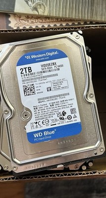 Western Digital WD Blue 2TB 3.5  SATA HDD WD20EZBX 7200RPM PC Hard Drive