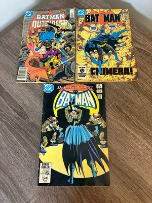 (3) VINTAGE DC COMICS BATMAN COMIC LOT DETECTIVE 531 OUTSIDERS 7 364 HAVE WEAR