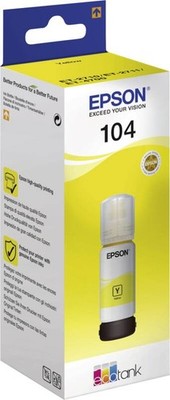 Epson 104 EcoTank ink bottle  gelb Nachfülltinte 65ml NEU & OVP