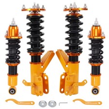 Coilovers 24 Way Damper Adjustable Struts Shocks Kit For Acura Rsx 02-06 Coilovers 24 Way Damper Adjustable Struts Shocks Kit For Acura Rsx 02-06