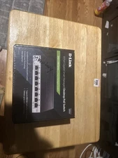 D-Link  DGS (DGS-1100-08P) 8-Ports Rack-Mountable Ethernet Switch