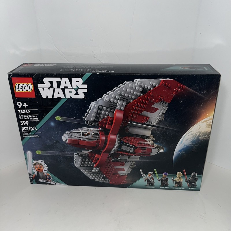LEGO Star Wars: Ahsoka Tano's T-6 Jedi Shuttle (75362) Brand New Sealed Retired