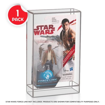 EVORETRO Star Wars Force Link Acrylic Display Case Clear Protector Pack 1