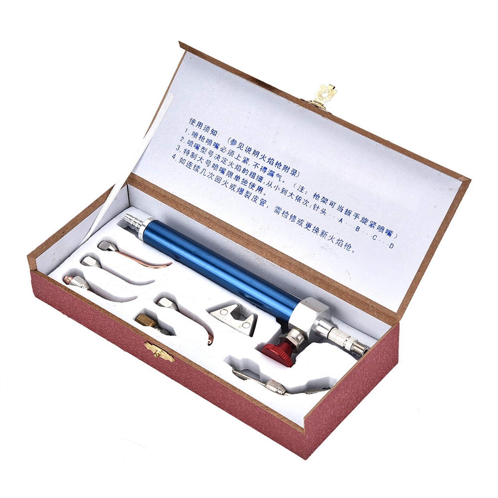 Oxygen Welding Soldering Gun With 5 Tips For Jewelry Repair