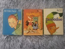 Vintage Uncle Wiggily Robin Hood Peter Pan Read Me Story Program 2 Books in 1 