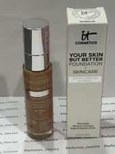 IT Cosmetics Your Skin But Better Foundation Skincare Tan Warm 41 New With Box