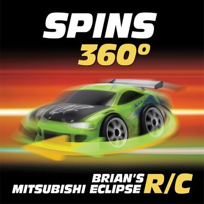 ミニカー FAST&FURIOUS MITSUBISHI ECLIPCE Jada Toys 36996 Fast & Furious 1:28 RC Small Blocks 1995