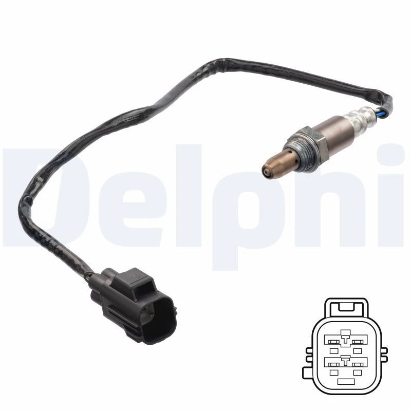 ES21298-12B1 LAMBDA OXYGEN O2 SENSOR DELPHI FOR VOLVO S60 II,V60 I,S90 II,V40 - Image 2 of 4