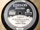 EDISON Phonograph TEST Rec 1914 UNITED STATES MARINE BAND Monastery Bells 51464. — photo 3