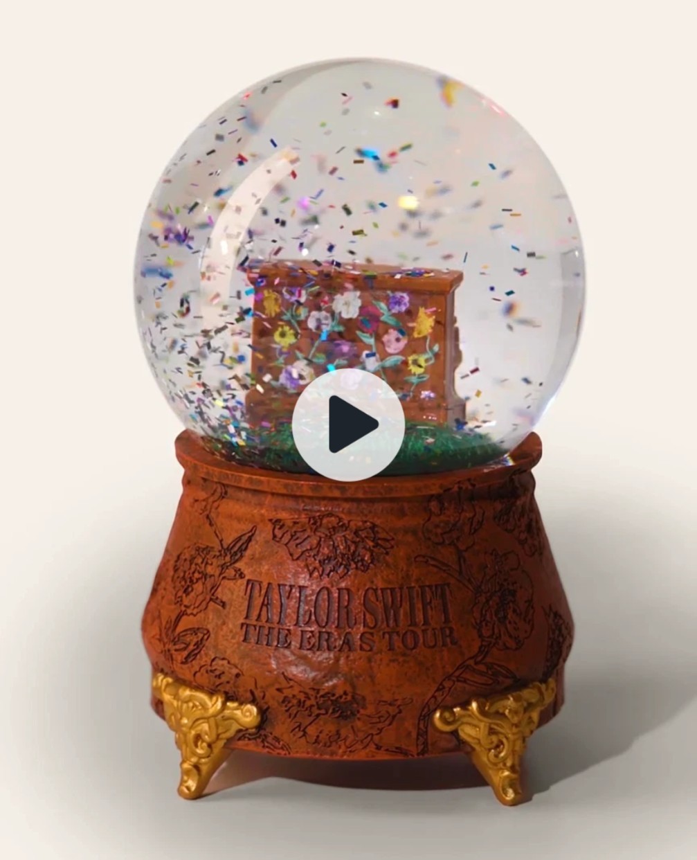 🔥 TAYLOR SWIFT ERAS TOUR PIANO SNOW GLOBE SOLD OUT✈️SAME DAY SHIP