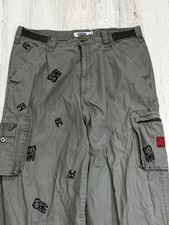 Y2K VTG Old Navy Mens Cargo Pants 36x33 Military Paratrooper Baggy Punk