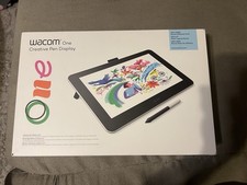 Wacom One 13.3" Creative Pen Display Flint White