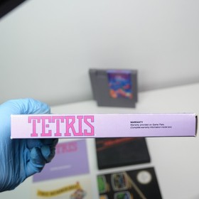 Tetris Nintendo Nes Game UK Version Boxed With Manual Complete CIB VGC