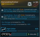 Borderlands 4⭐EVOLVER ORDER ENHANCEMENT⭐GUN & ASSAULT RIFLE DAMAGE