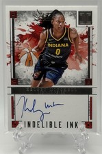 Kelsey Mitchell 2025 Panini WNBA Impeccable Indelible Ink Auto /99! Fever
