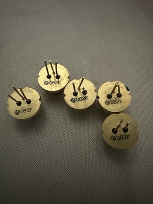 Lot of 5 BWT DB2K High-Power Laser Diodes - NEW OLD STOCK - Gold Header TO-9