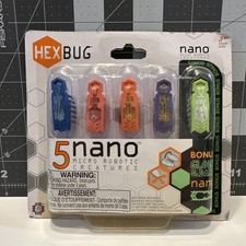 NEW in Box Hexbug Nano Micro Robotic Creatures 5-Pack w/Glow In the Dark 2013