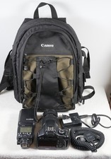 Canon EOS Rebel T2i 18 MP DSLR Camera, EF-S 55-250mm Lens, 600EX-RT Flash, More