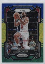2023-24 Panini Prizm Choice Blue Yellow & Green Prizm Coby White #239 5i3