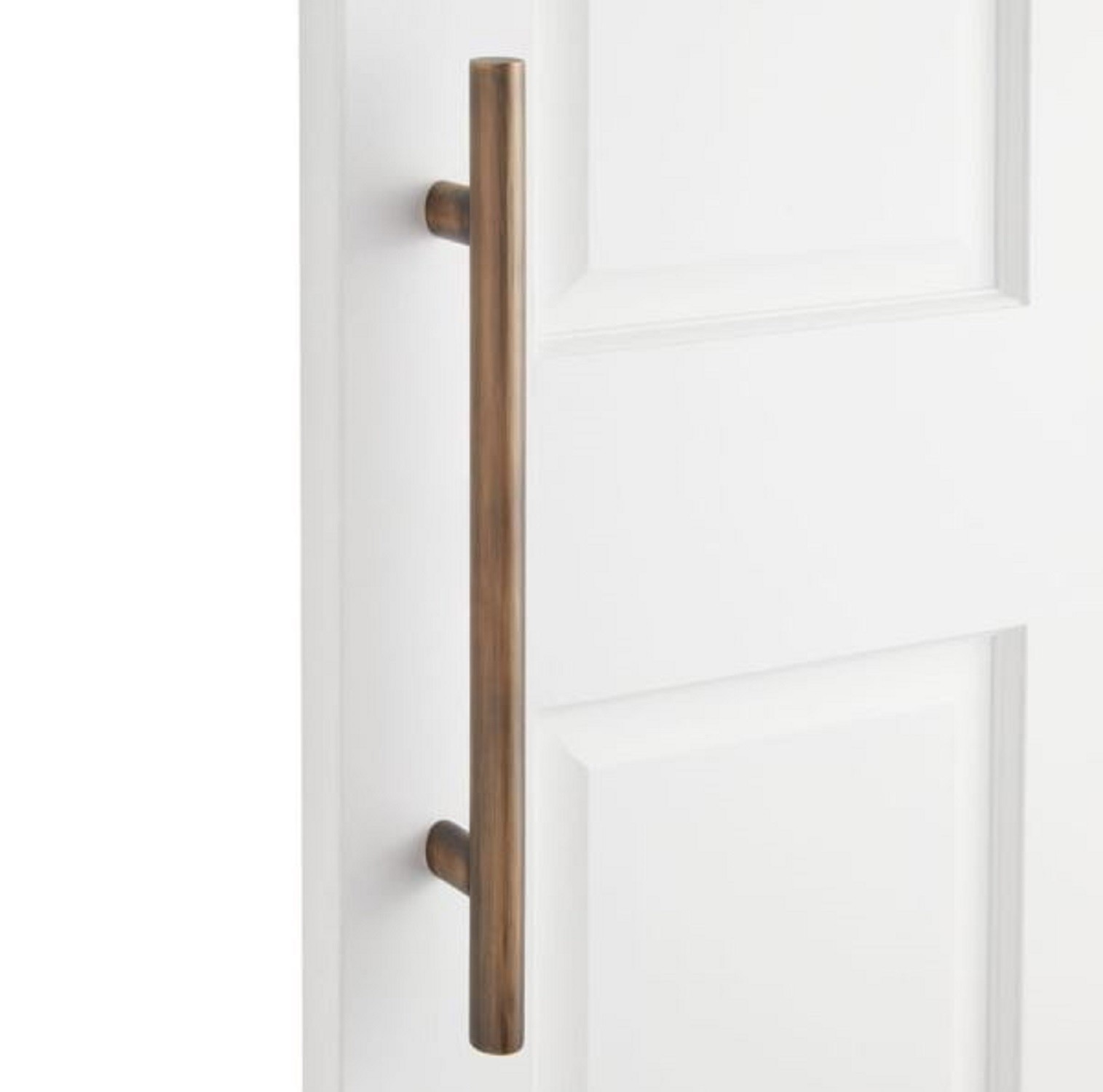 Signature Hardware 946442-36 Kobe 36 Solid Brass Door Pull Antique Brass Door 5090₽