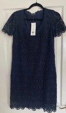 French Connection Crochet Fast Lisella Lace Shift Dress Size 10 RRP £150