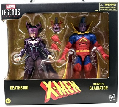X-Men Marvel Legends Gladiator & Deathbird 6'' Action Figure 2-Pack **IN STOCK**