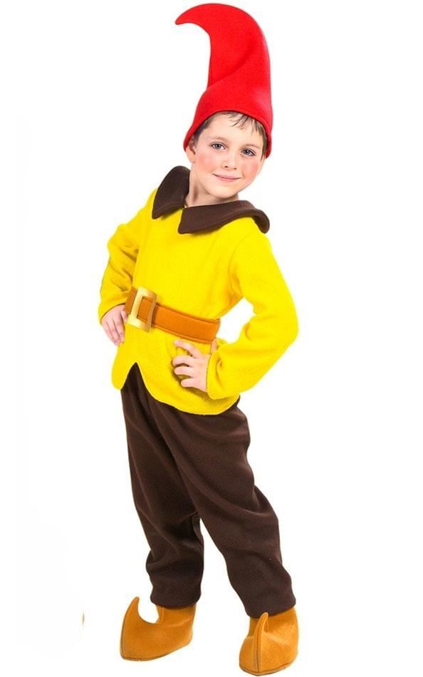 Child Orange Gnome Costume Ages 3-4 (S), Height 110cm