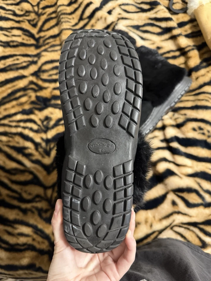 BearPaw Botas de Invierno Mujer Talla 9 Piel de Oveja Gamuza Piel de Conejo Pull On Mezcla de Lana Foto 4 de 4