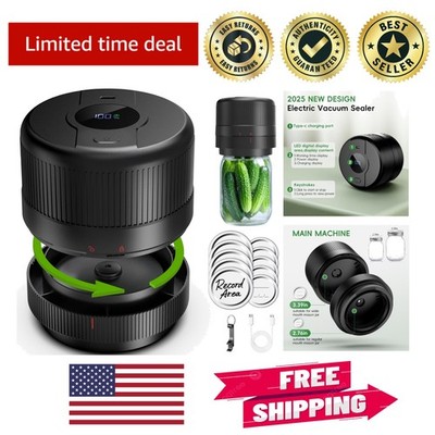 Complete Mason Jar Vacuum Sealer Kit - Ideal for Every Canning Enthusiast