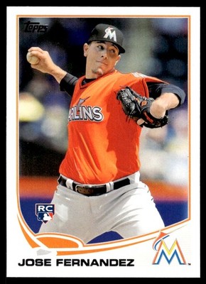 2013 Topps Jose Fernandez RC Miami Marlins #589