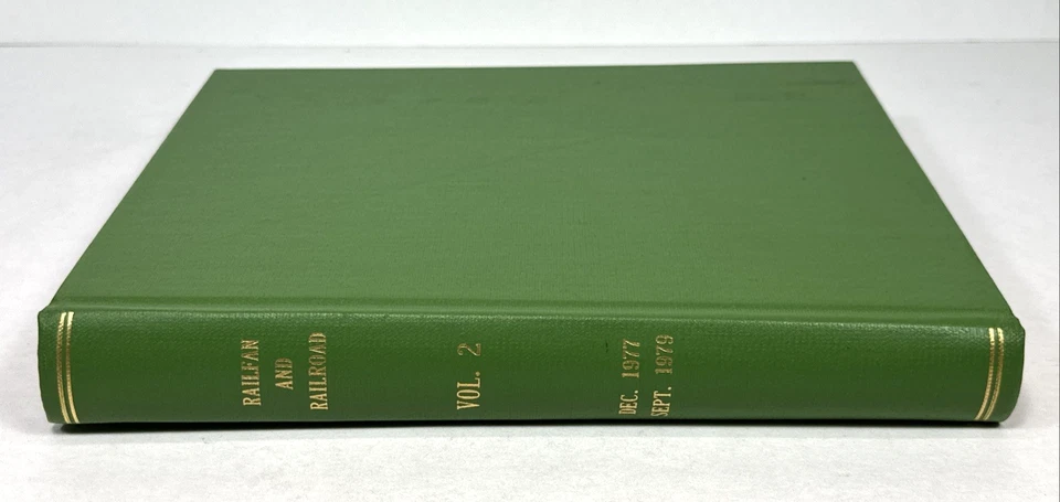 Railfan & Railroad 杂志硬装卷 2 1977 年 12 月 - 1979 年 9 月 — 第 3/4 张图片