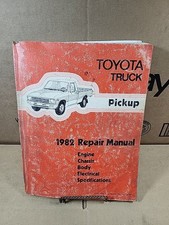 1982 Toyota Truck Factory Oem Shop Service Repair Manual Pub No. 36151
