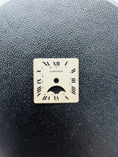 Cartier Santos Galbee quadrante fasi lunari 14,7 mm quarzo originale champagne 